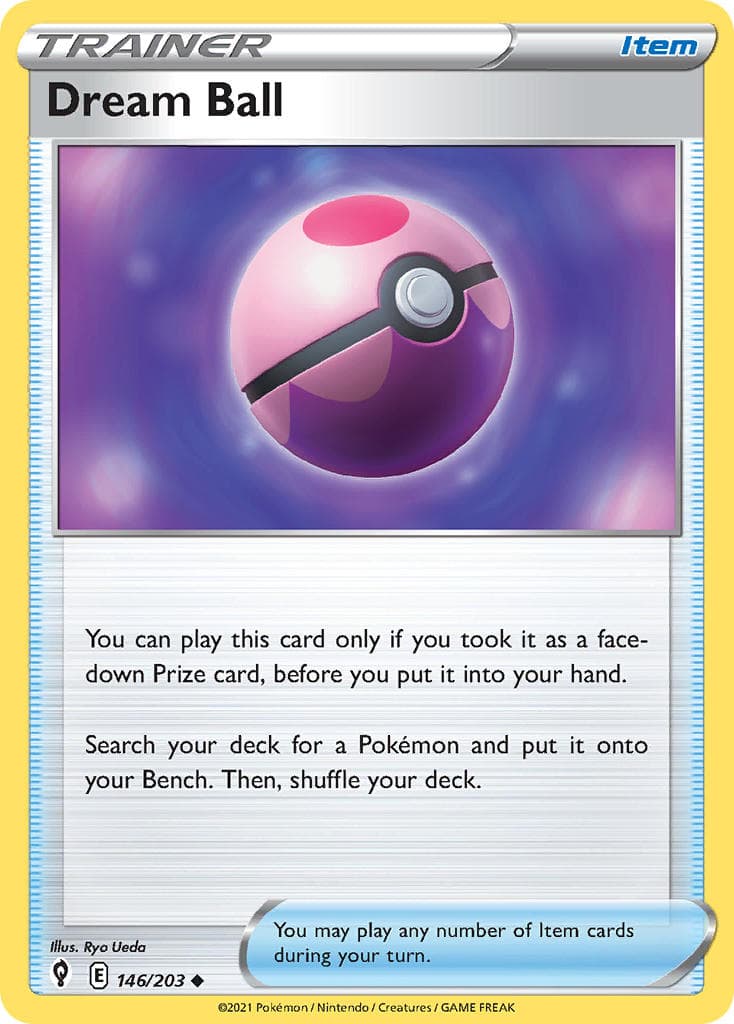 Dream Ball — Evolving Skies Pokémon card
