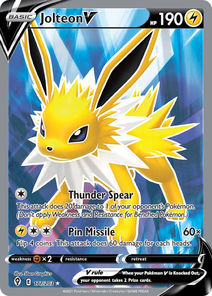 Jolteon V — Evolving Skies