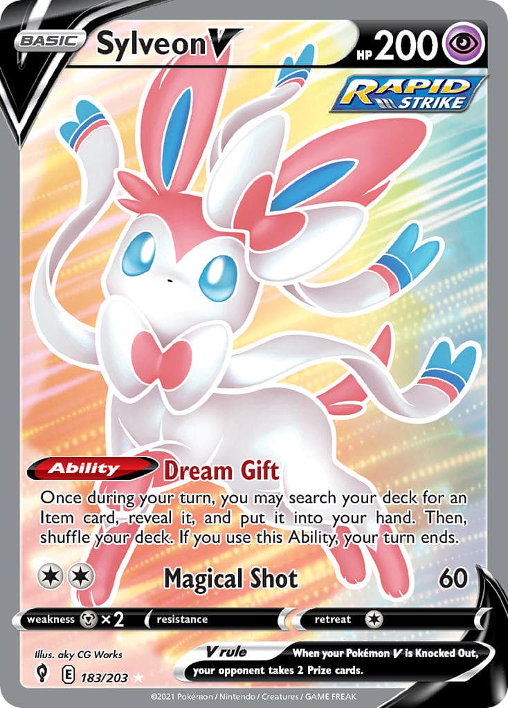 Sylveon V — Evolving Skies