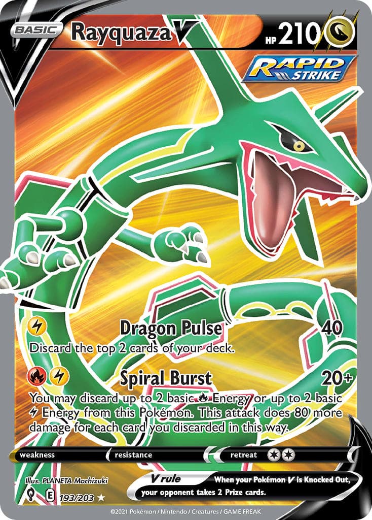 Rayquaza V — Evolving Skies