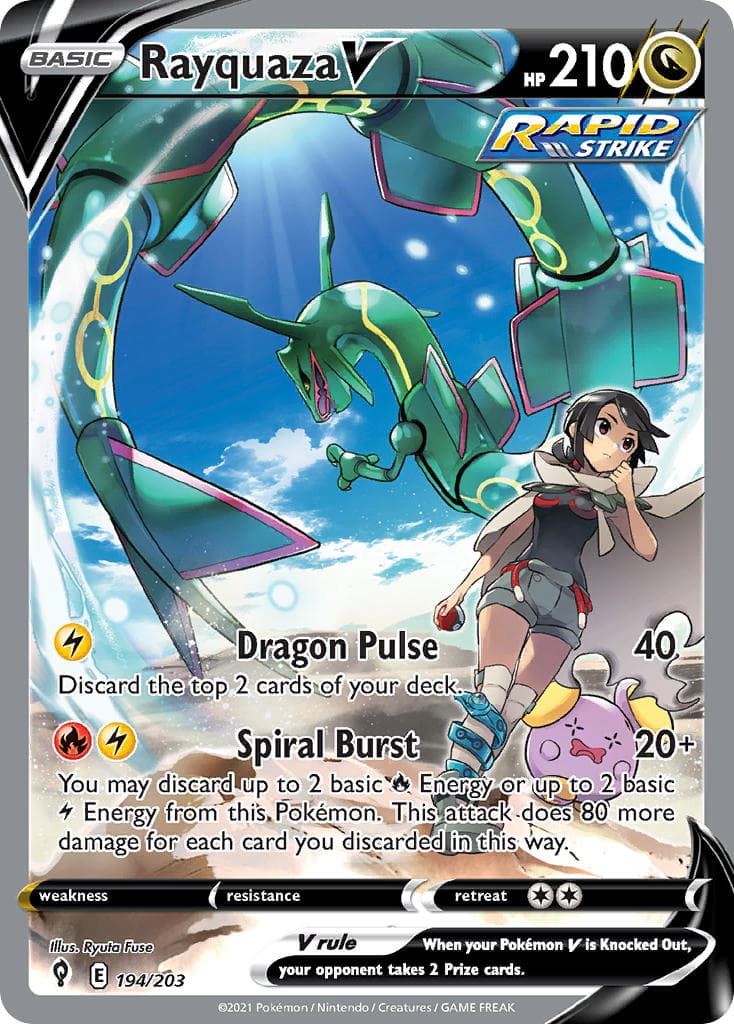 Rayquaza V — Evolving Skies