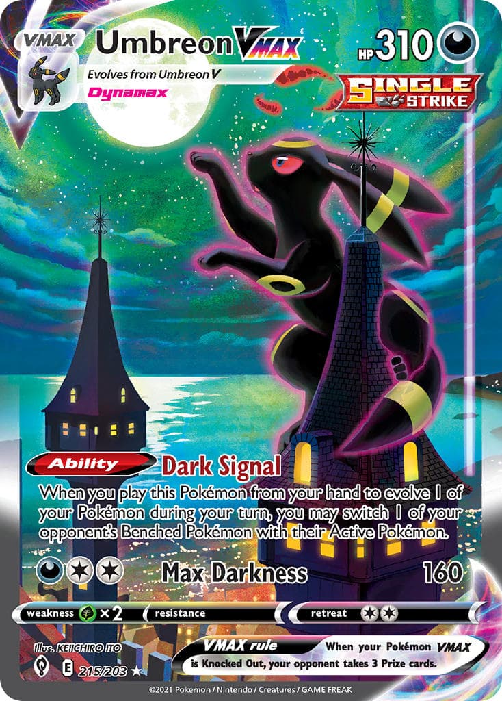 Umbreon Vmax — Evolving Skies