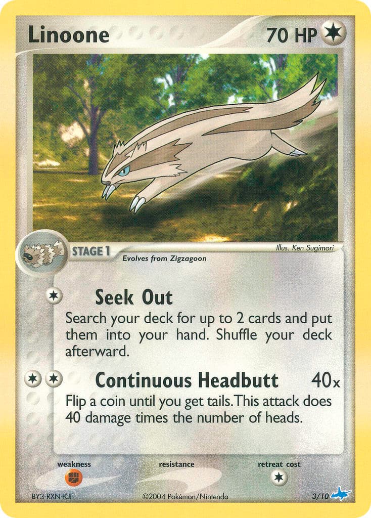 Linoone — Ex Trainer Kit Latios