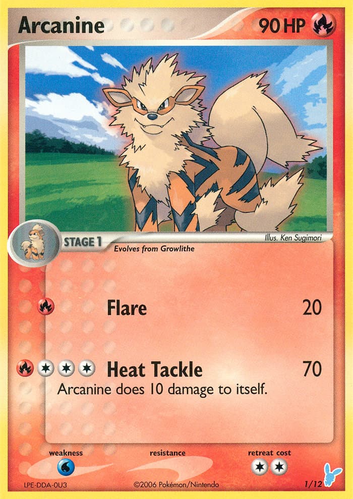 Arcanine — Ex Trainer Kit Minun