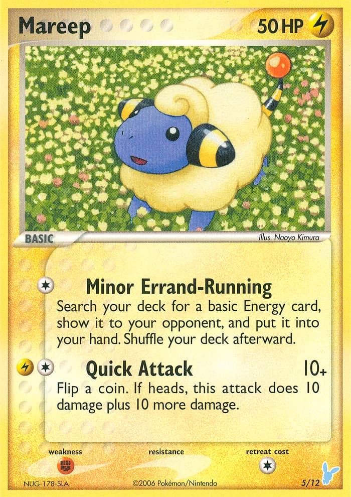 Mareep — Ex Trainer Kit Minun