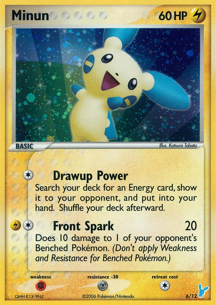 Minun — Ex Trainer Kit Minun