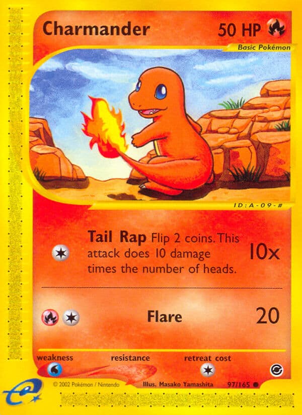 Charmander — Expedition Pokémon card