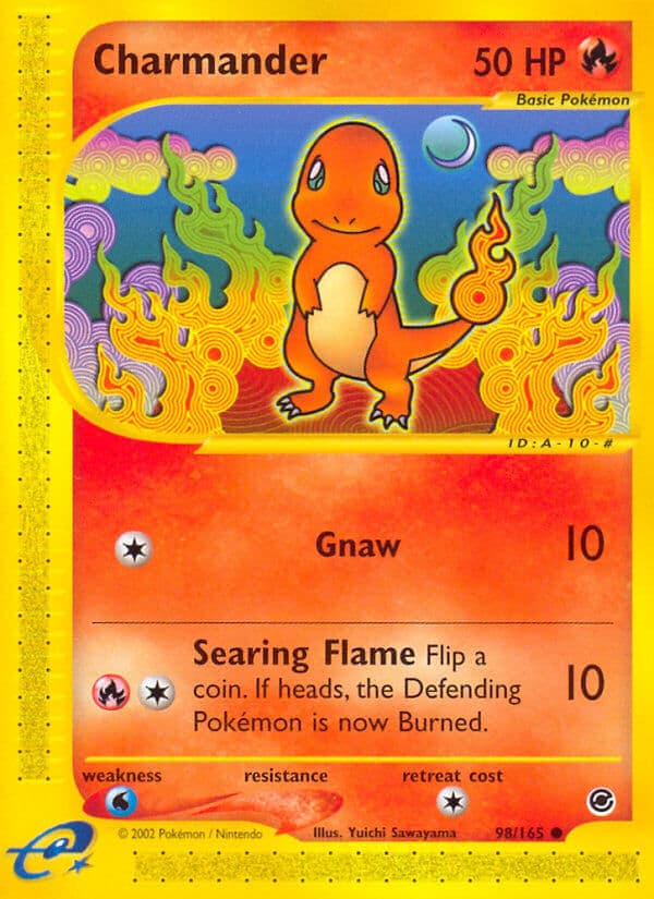 Charmander — Expedition Pokémon card