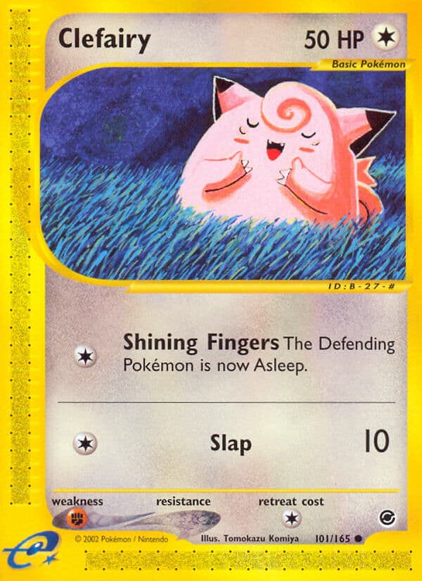 Clefairy — Expedition Pokémon card