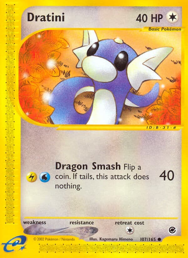 Dratini — Expedition Pokémon card