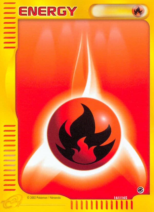 Fire Energy — Expedition Pokémon card
