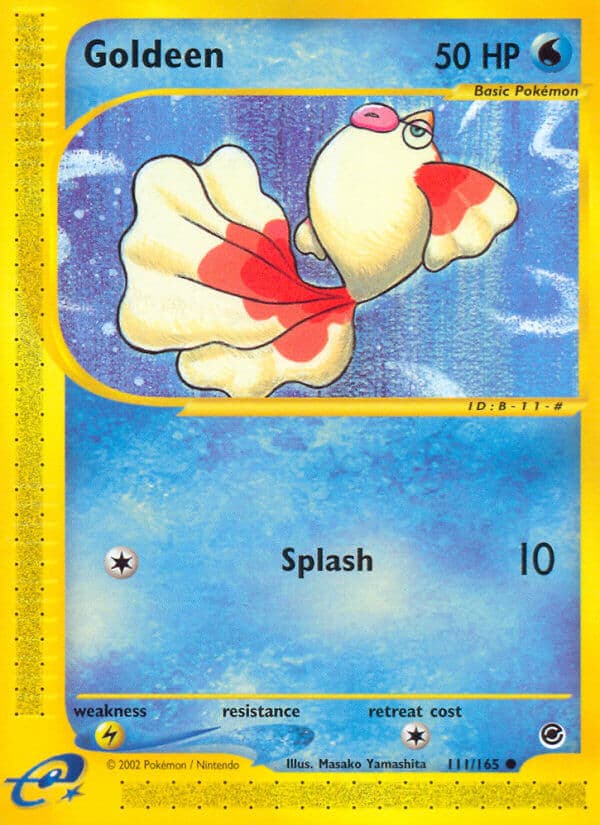 Goldeen — Expedition Pokémon card