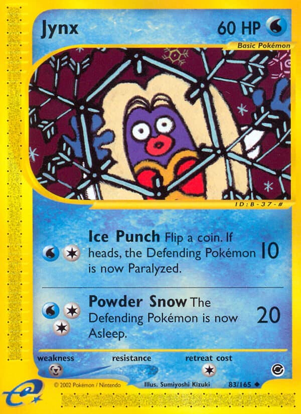 Jynx — Expedition Pokémon card