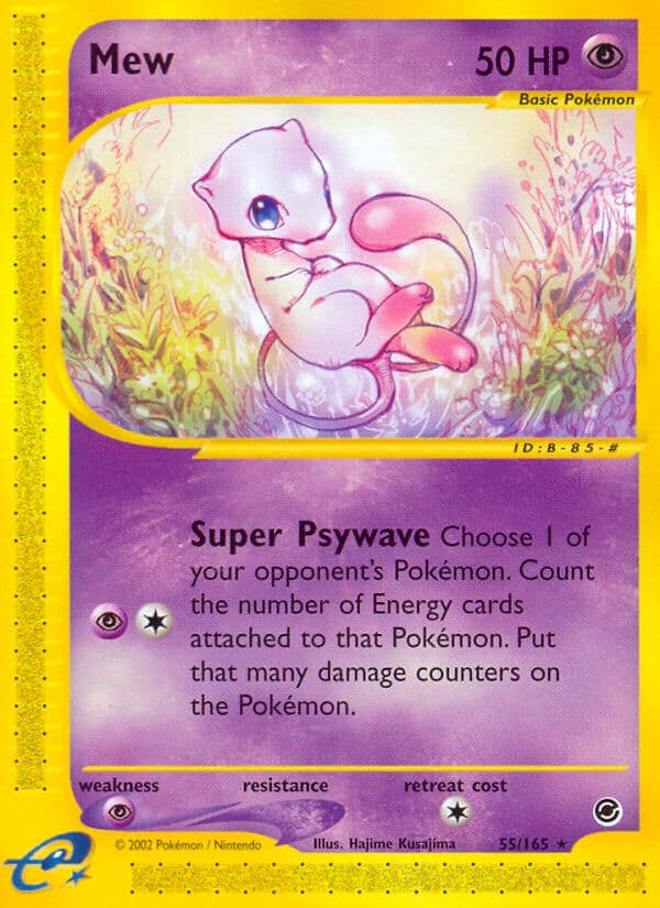Mew — Expedition Pokémon card