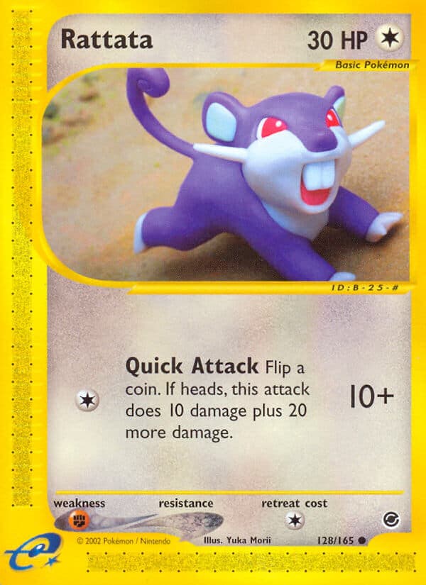 Rattata — Expedition Pokémon card