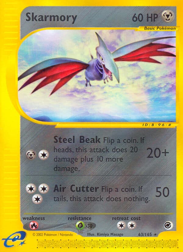 Skarmory — Expedition Pokémon card