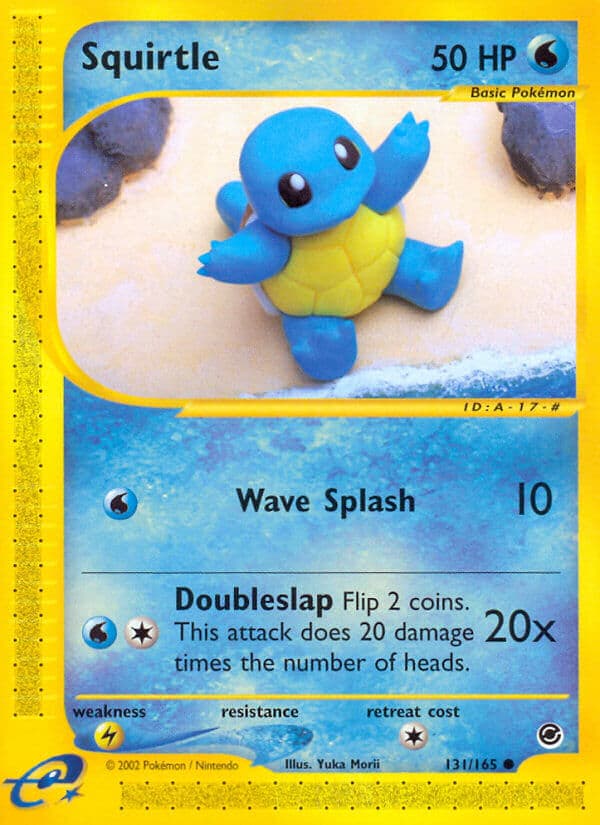 Squirtle — Expedition Pokémon card