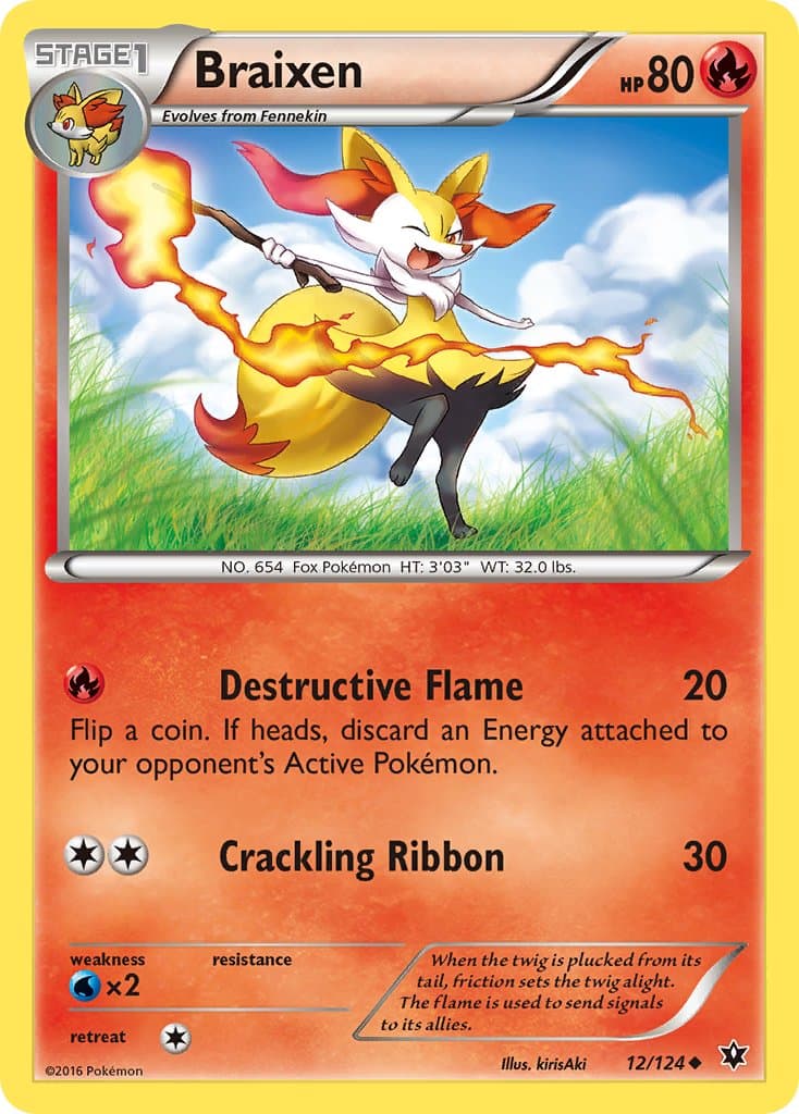 Braixen — Fates Collide