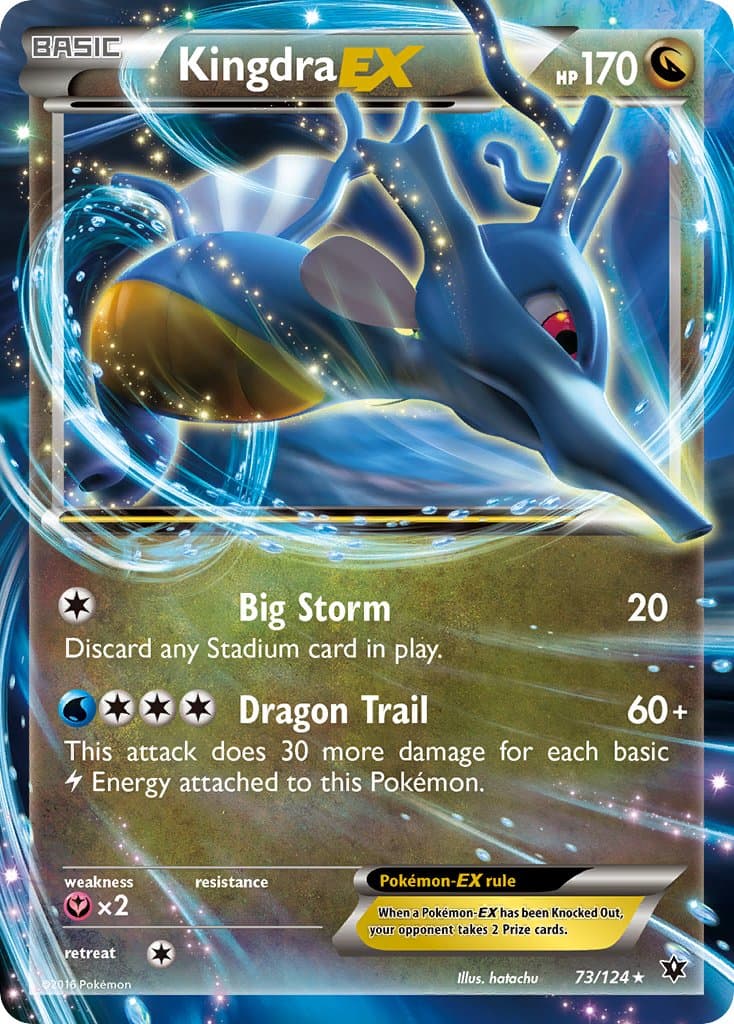 Kingdra Ex — Fates Collide
