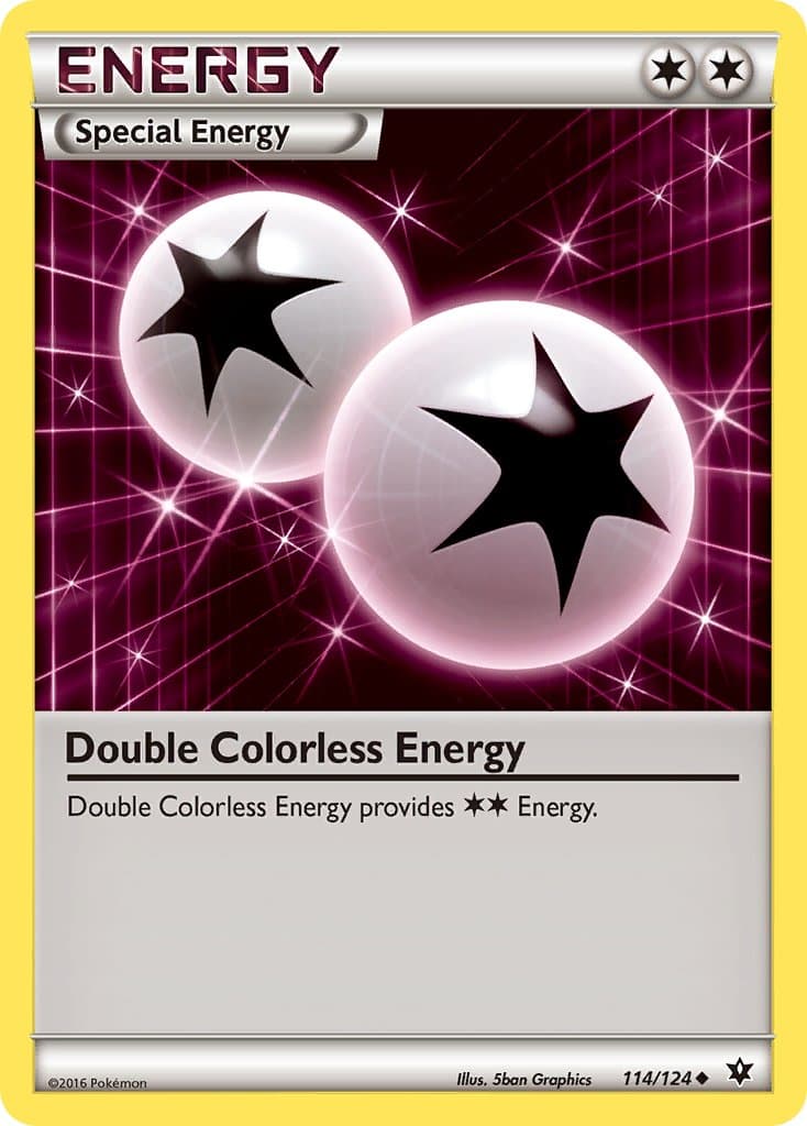 Double Colorless Energy — Fates Collide