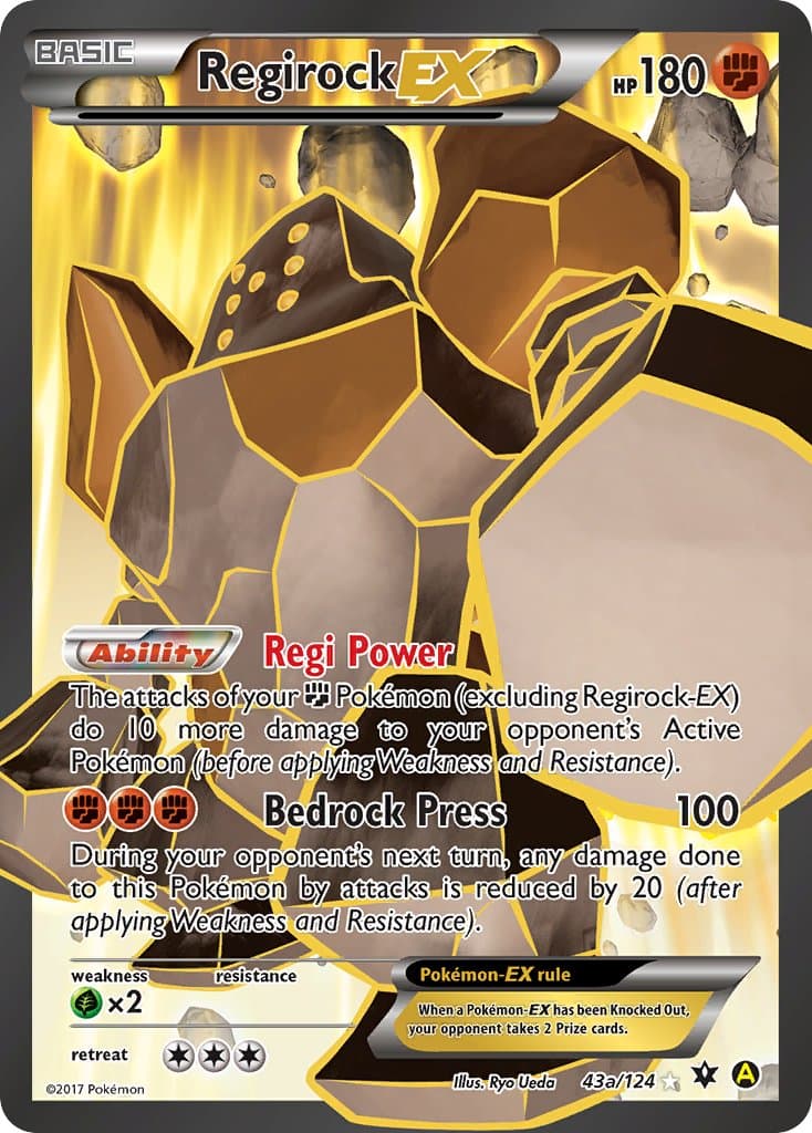 Regirock Ex Yaa — Fates Collide