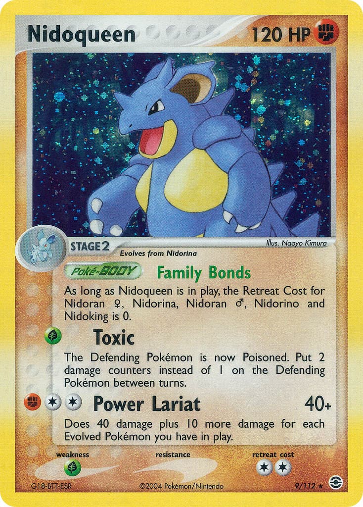 Nidoqueen — Firered Leafgreen Pokémon card