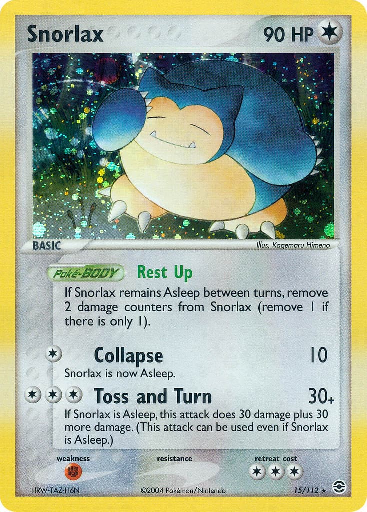 Snorlax — Firered Leafgreen