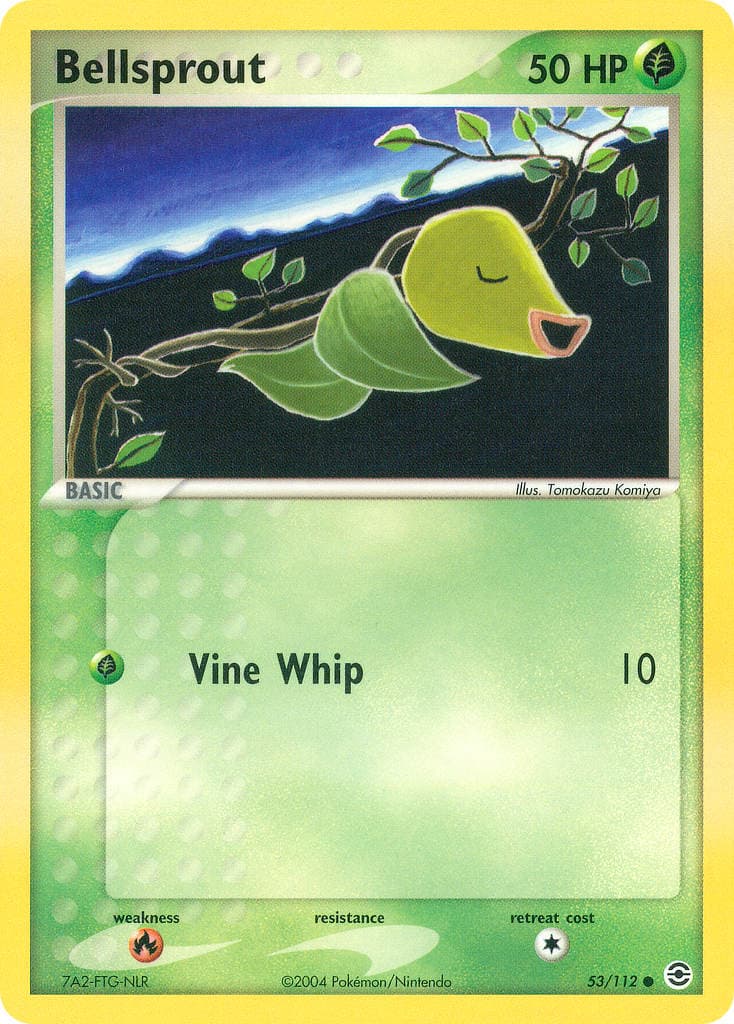Bellsprout — Firered Leafgreen Pokémon card