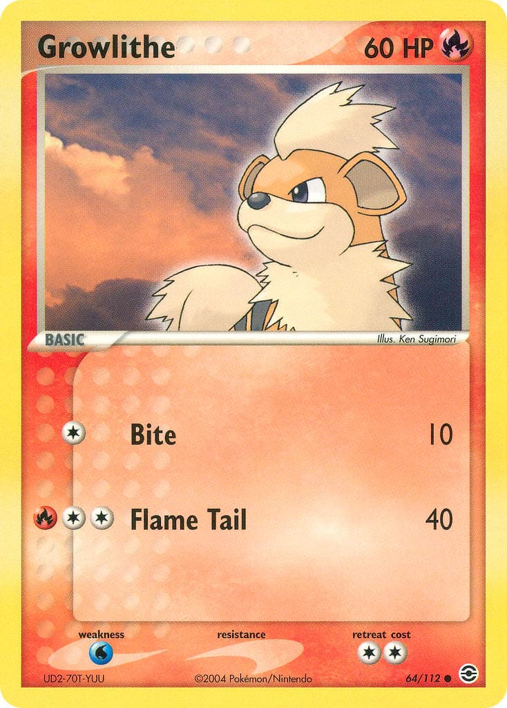 Growlithe — Firered Leafgreen