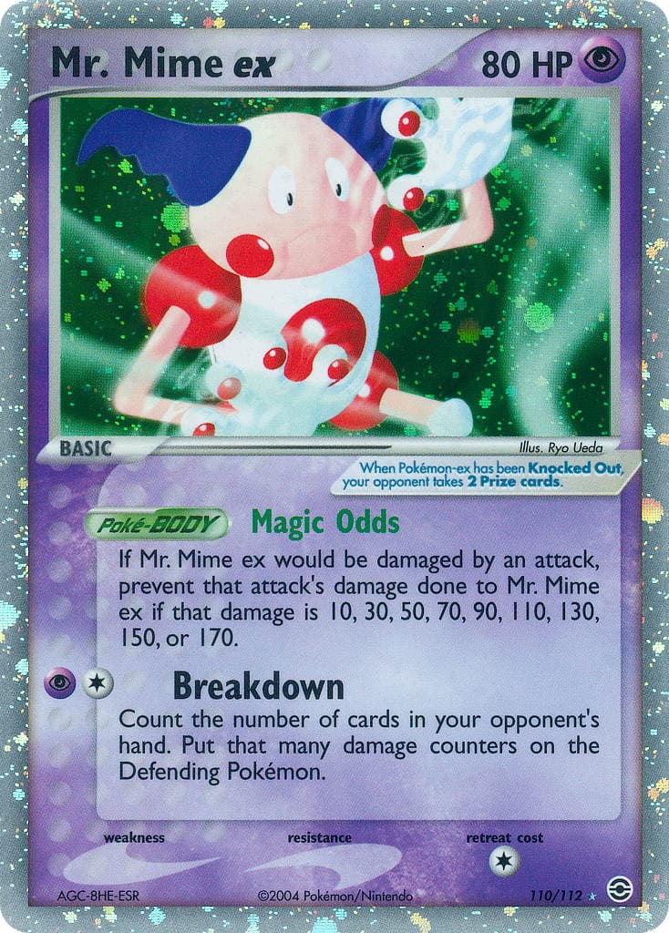 Mr Mime Ex — Firered Leafgreen Pokémon card