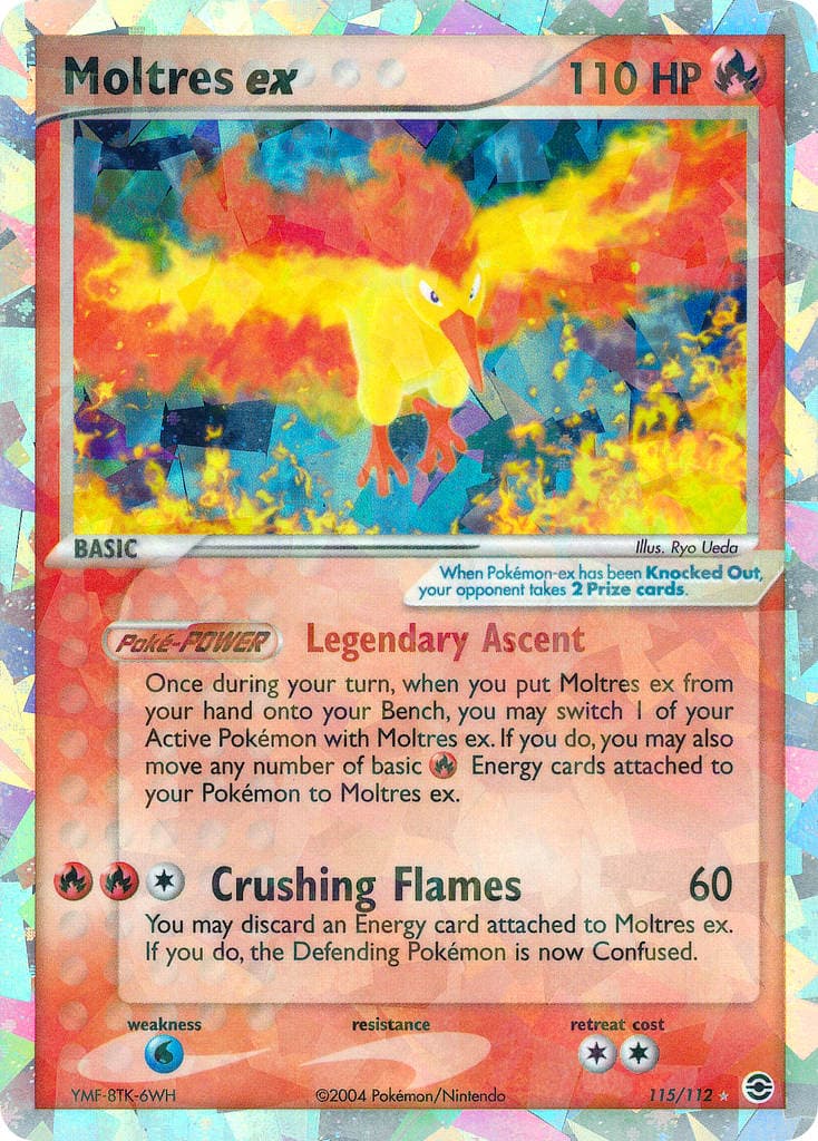 Moltres Ex — Firered Leafgreen