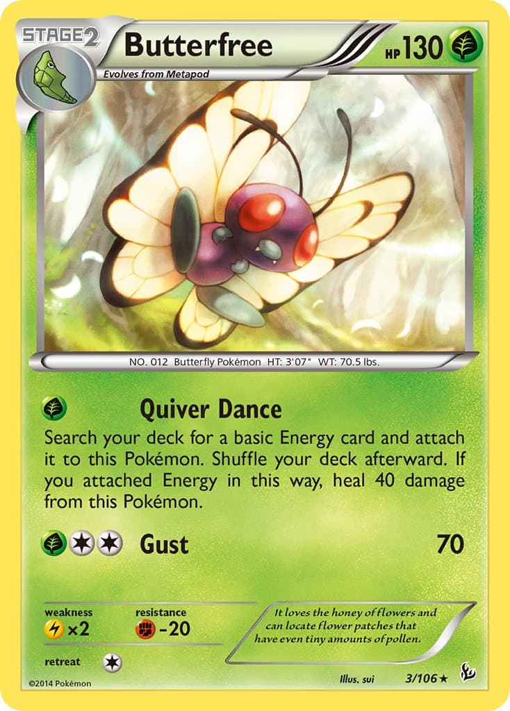 Butterfree — Flashfire