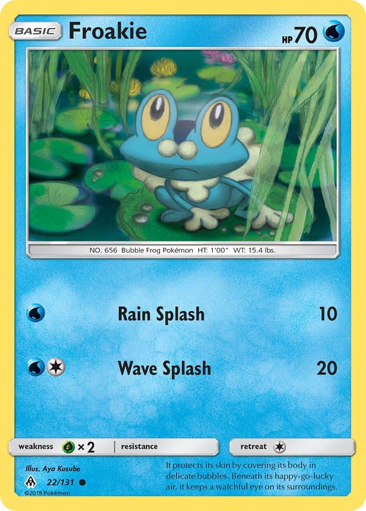 Froakie — Forbidden Light