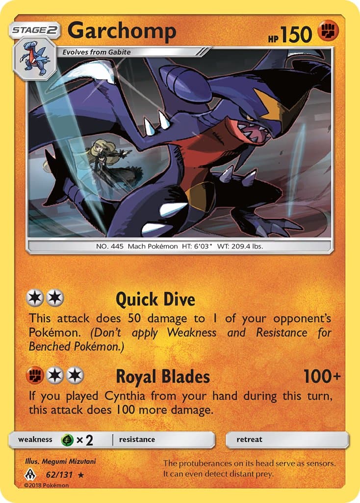 Garchomp — Forbidden Light