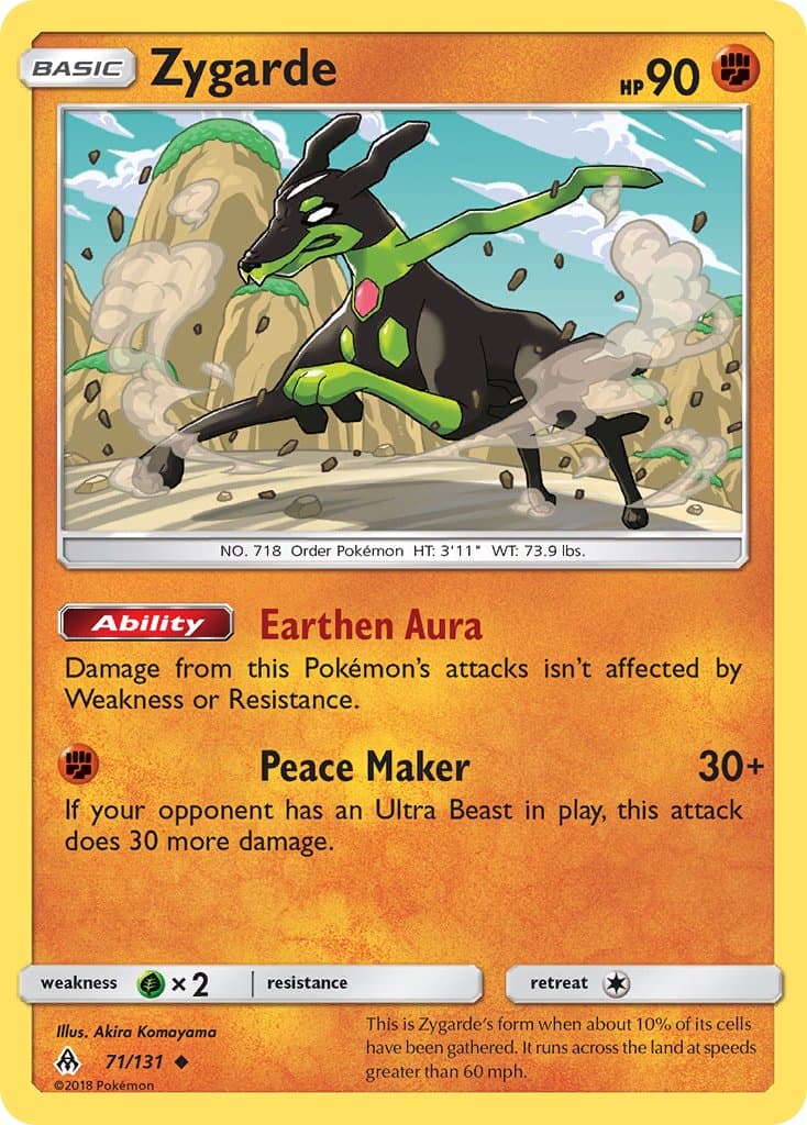 Zygarde — Forbidden Light