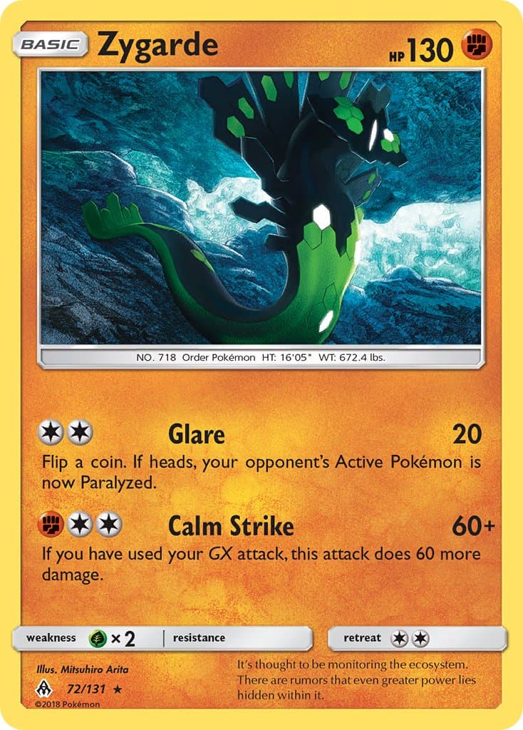 Zygarde — Forbidden Light