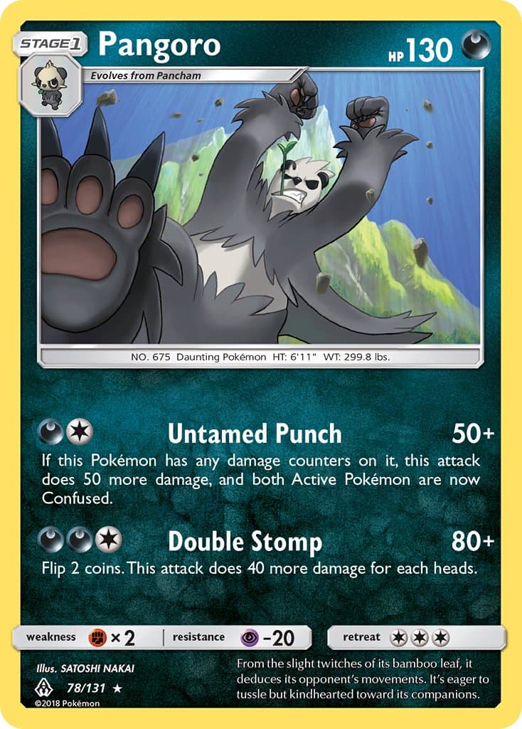 Pangoro — Forbidden Light