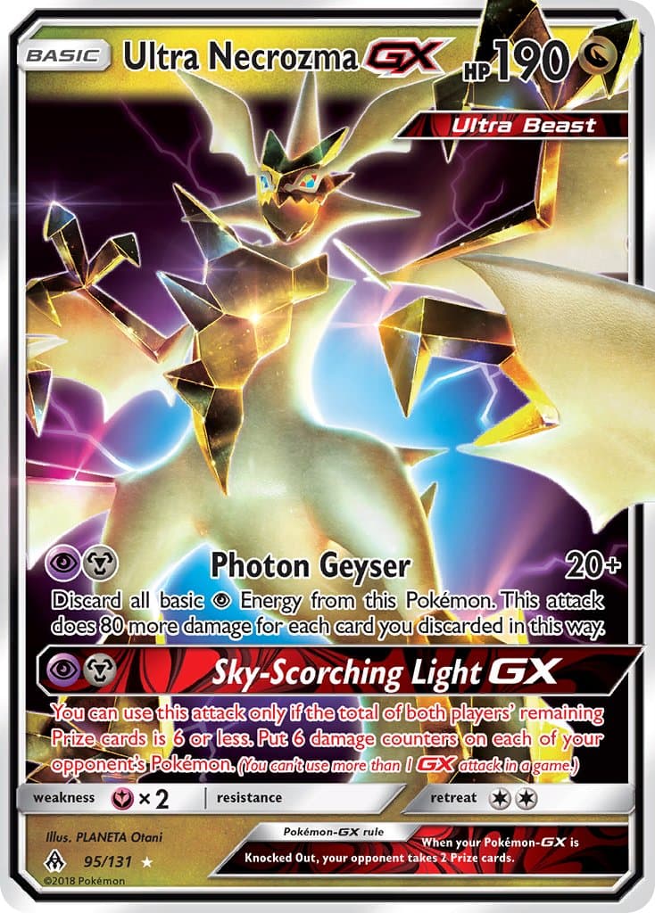 Ultra Necrozma Gx — Forbidden Light