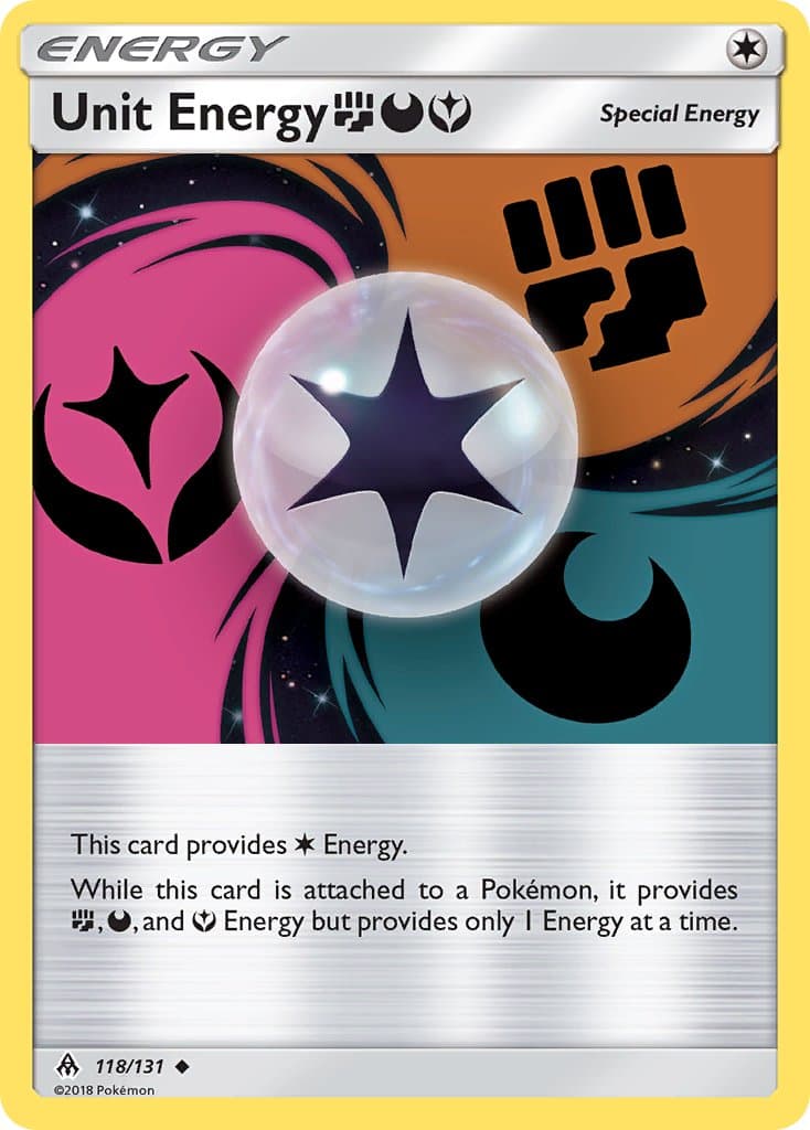 Unit Energy Fdy — Forbidden Light Pokémon card