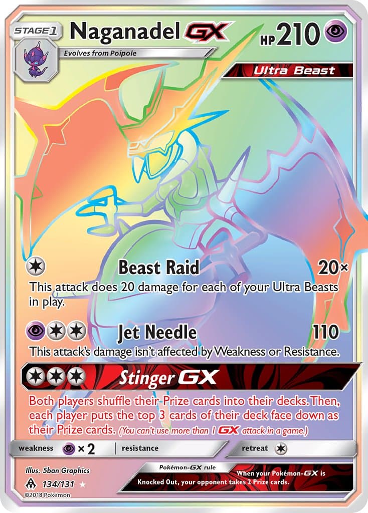 Naganadel Gx — Forbidden Light