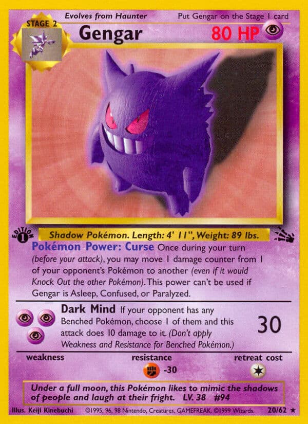 Gengar — Fossil