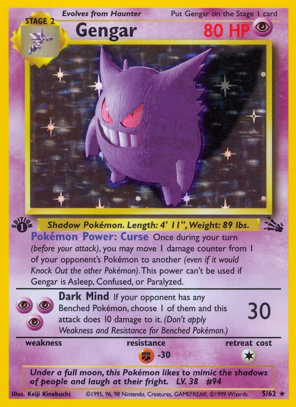 Gengar — Fossil