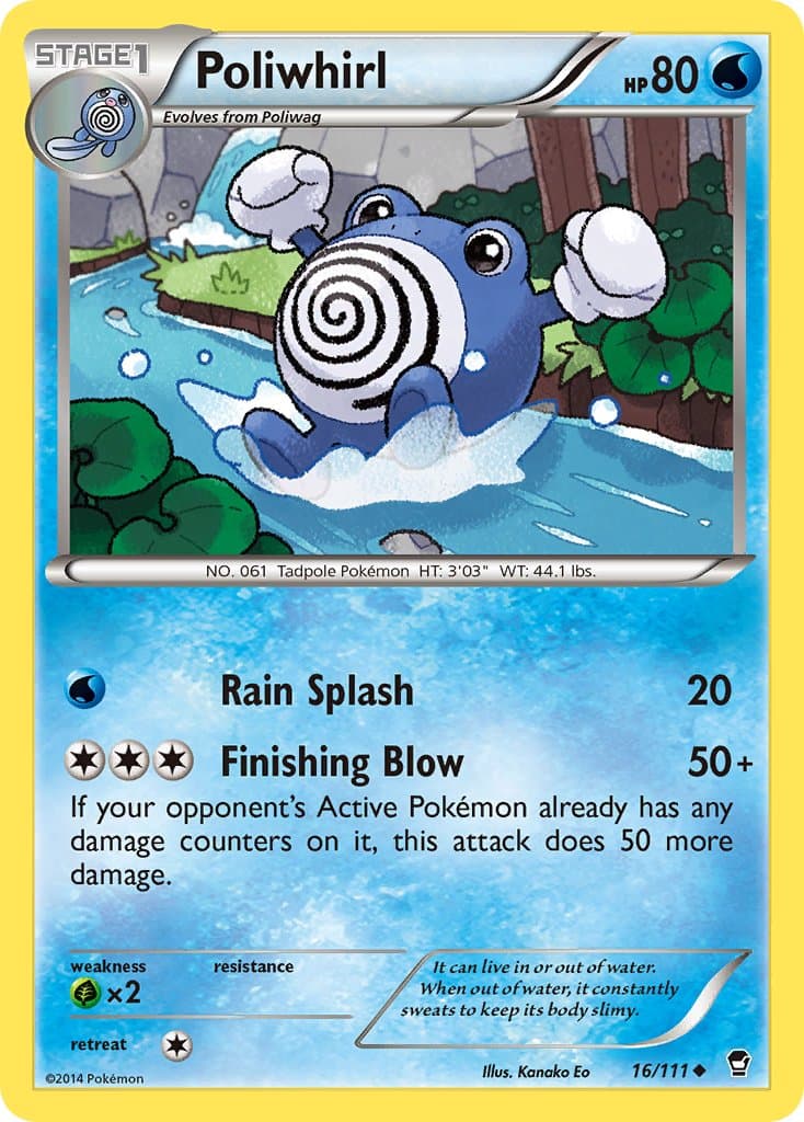 Poliwhirl — Furious Fists