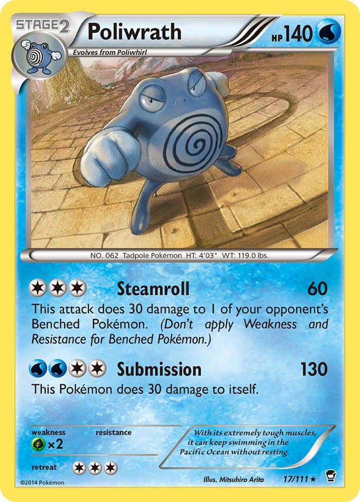 Poliwrath — Furious Fists