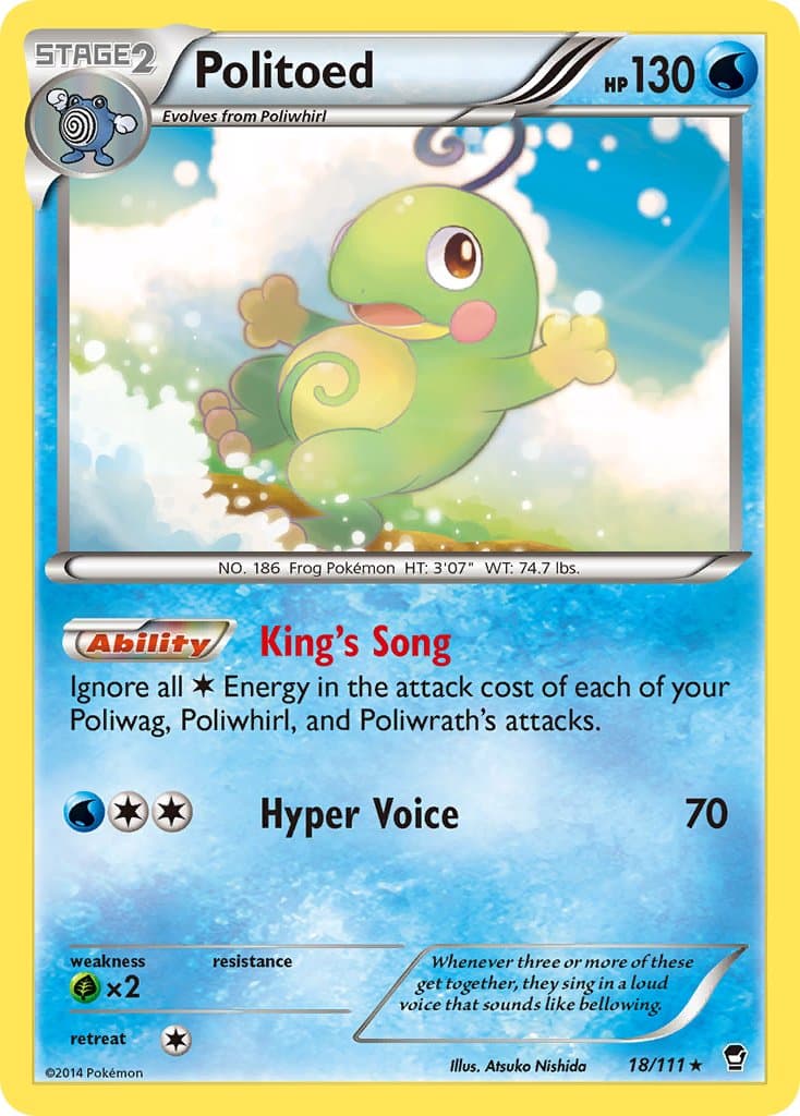 Politoed — Furious Fists