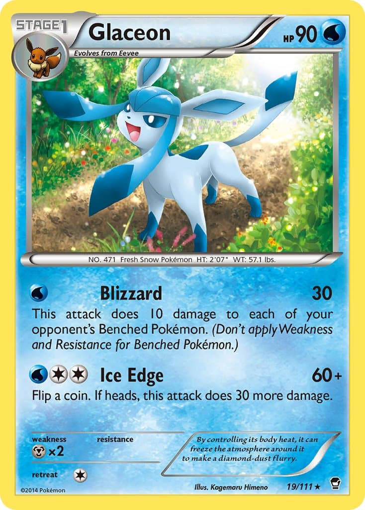 Glaceon — Furious Fists