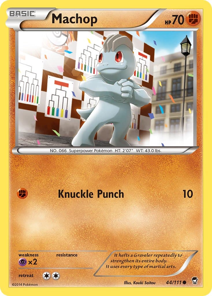 Machop — Furious Fists