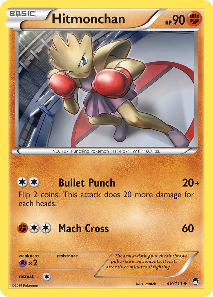 Hitmonchan — Furious Fists