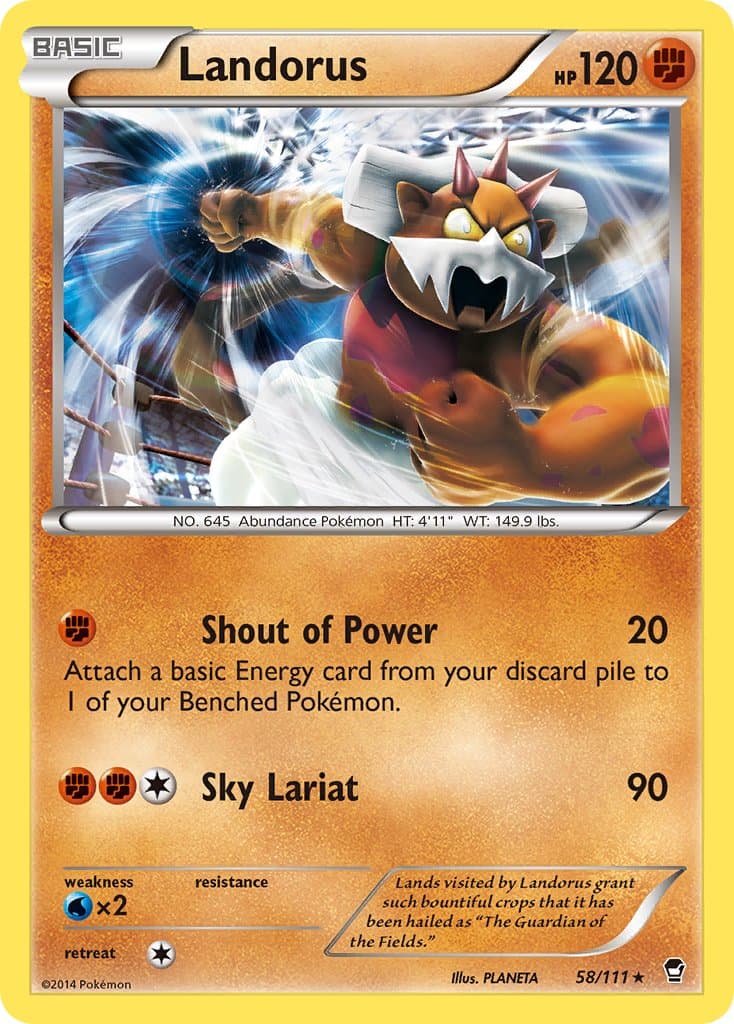 Landorus — Furious Fists