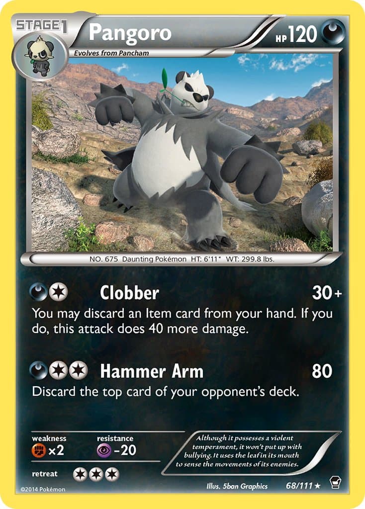 Pangoro — Furious Fists